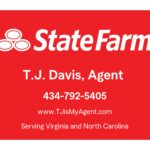 TJ Davis State Farm Logo